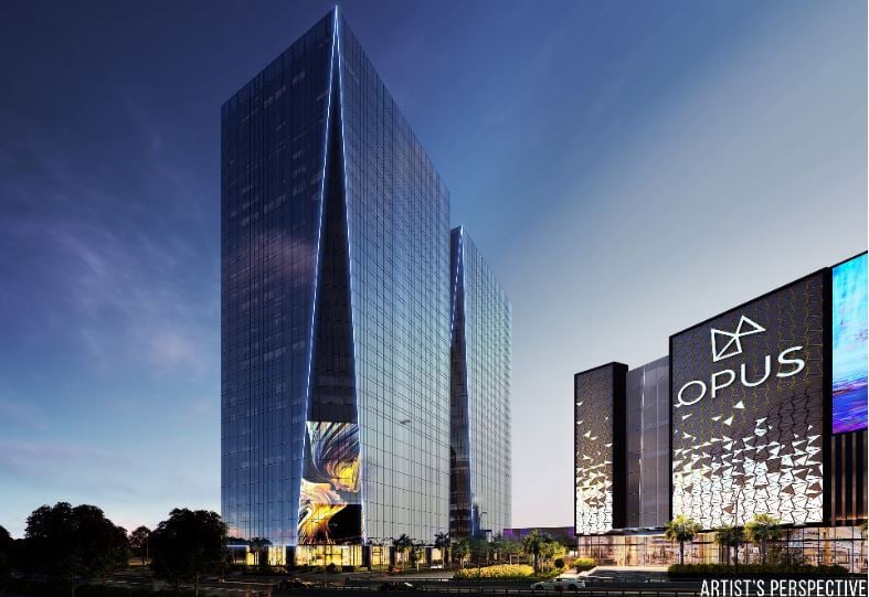 A render of GBF Tower (an icon for sustainability)