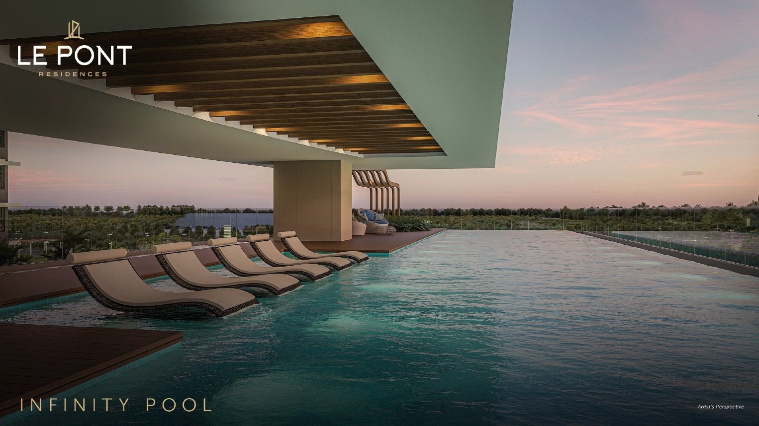 Le Pont Infinity Pool